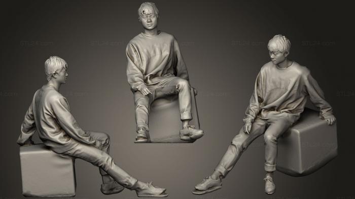 Miscellaneous figurines and statues (Portrait, STKR_0905) 3D models for cnc